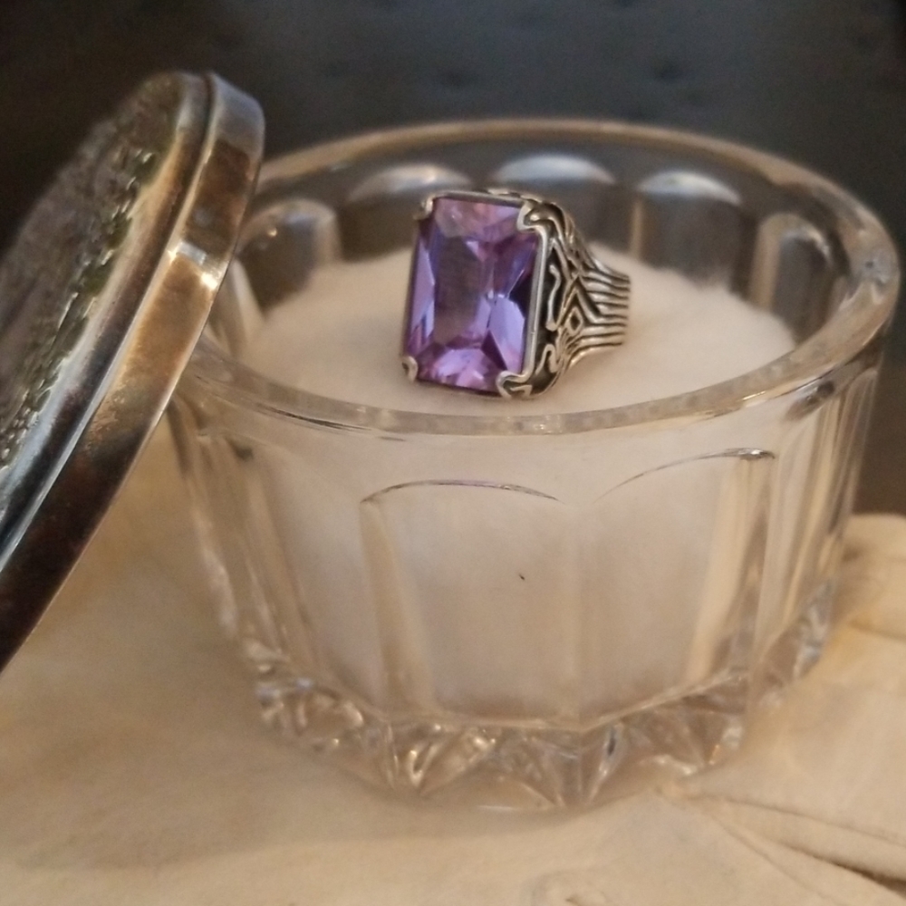 Silpada Purple Gemstone Ring